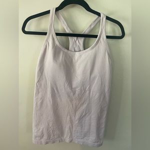 Lululemon Ebb to Street Pink Peony tank